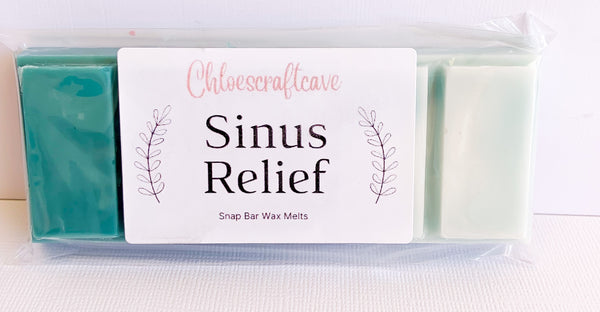 Sinus Relief Wax Melt Snap Bar