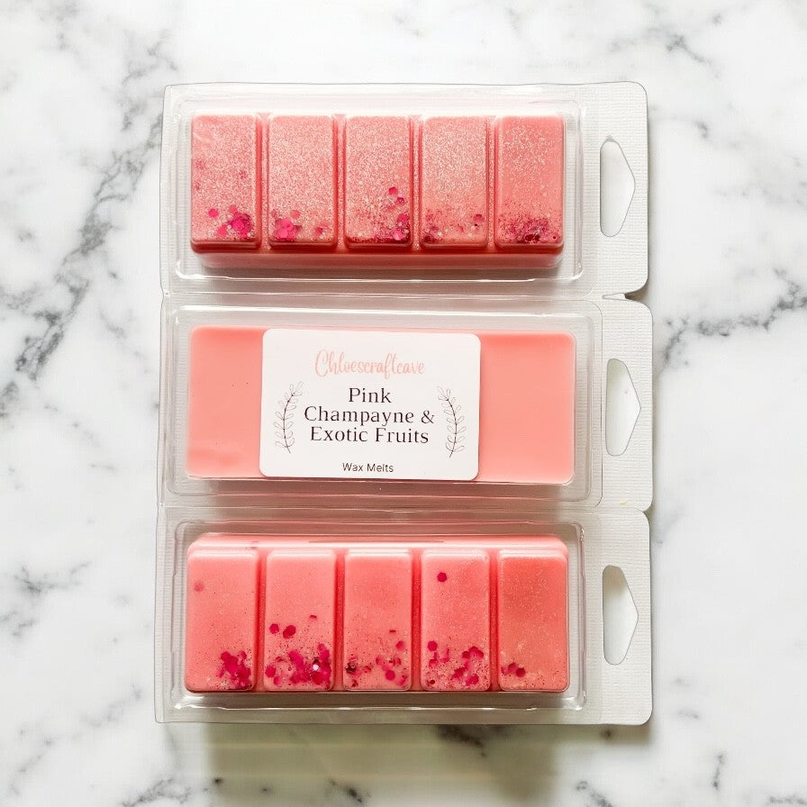 Pink Champagne & Exotic Fruits Clam Shell – Chloescraftcave